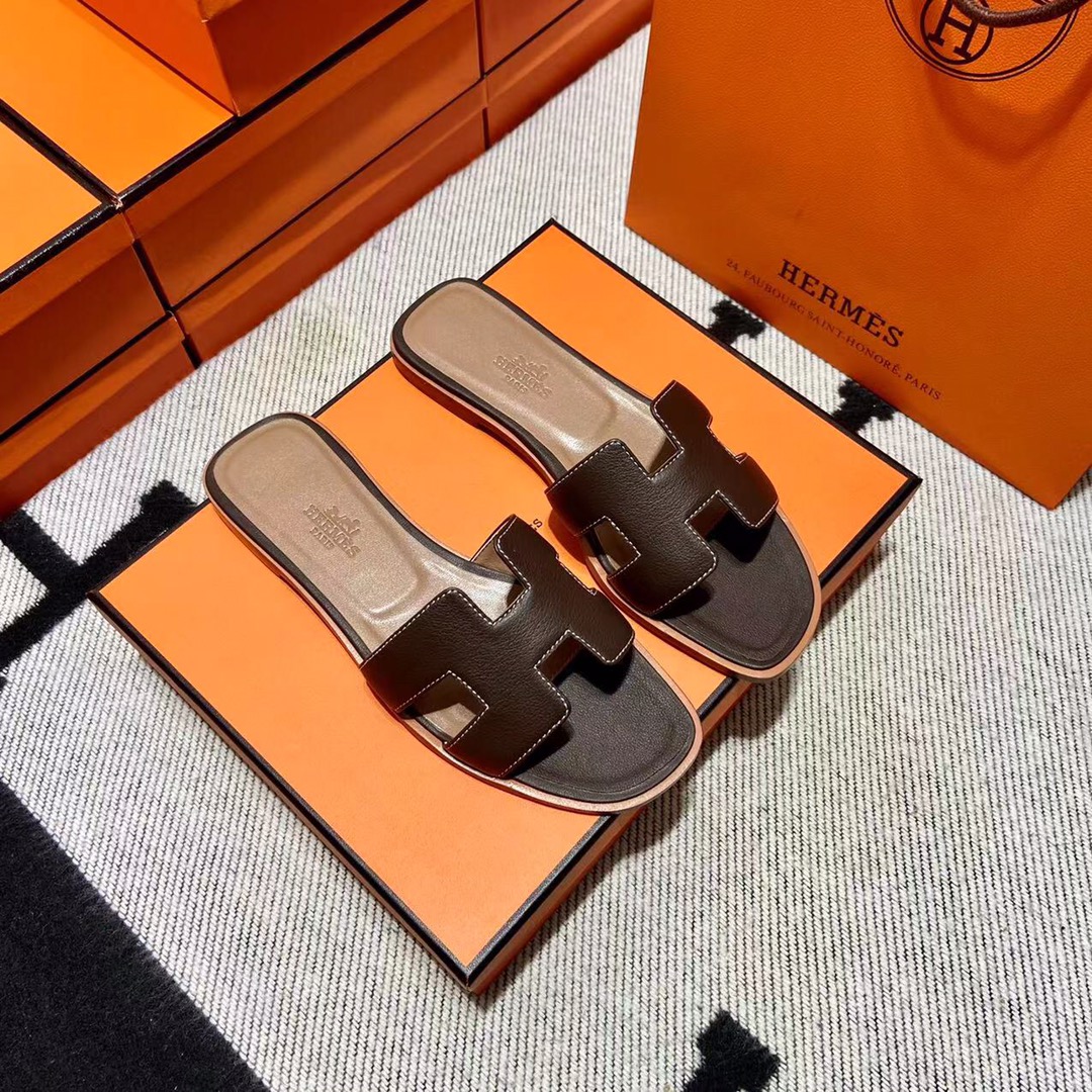 에르메스 올수공 오란 슬리퍼 샌들 스위프트 39